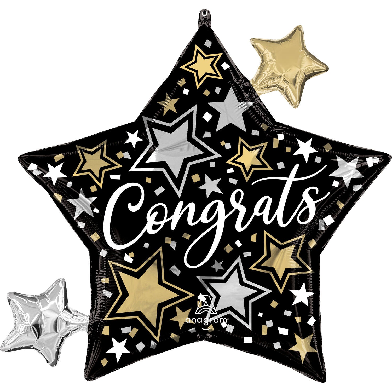 Supershape Congrats Star Balloon