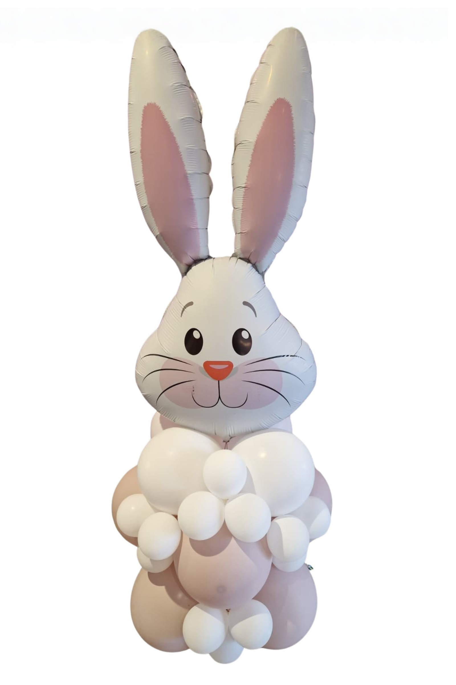 Blush Bunny Balloon Arrangement