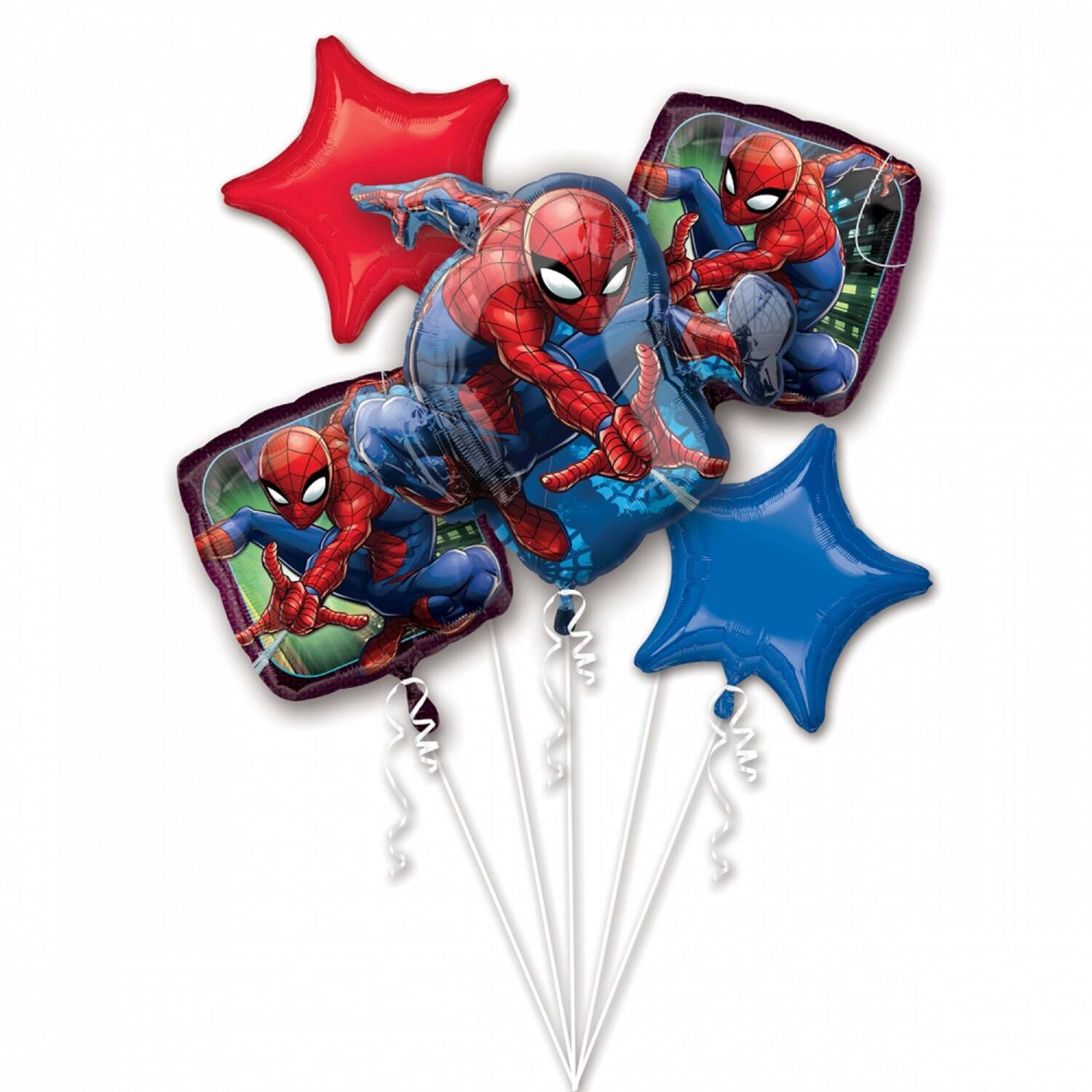 Spider-Man 5 Balloon Bouquet