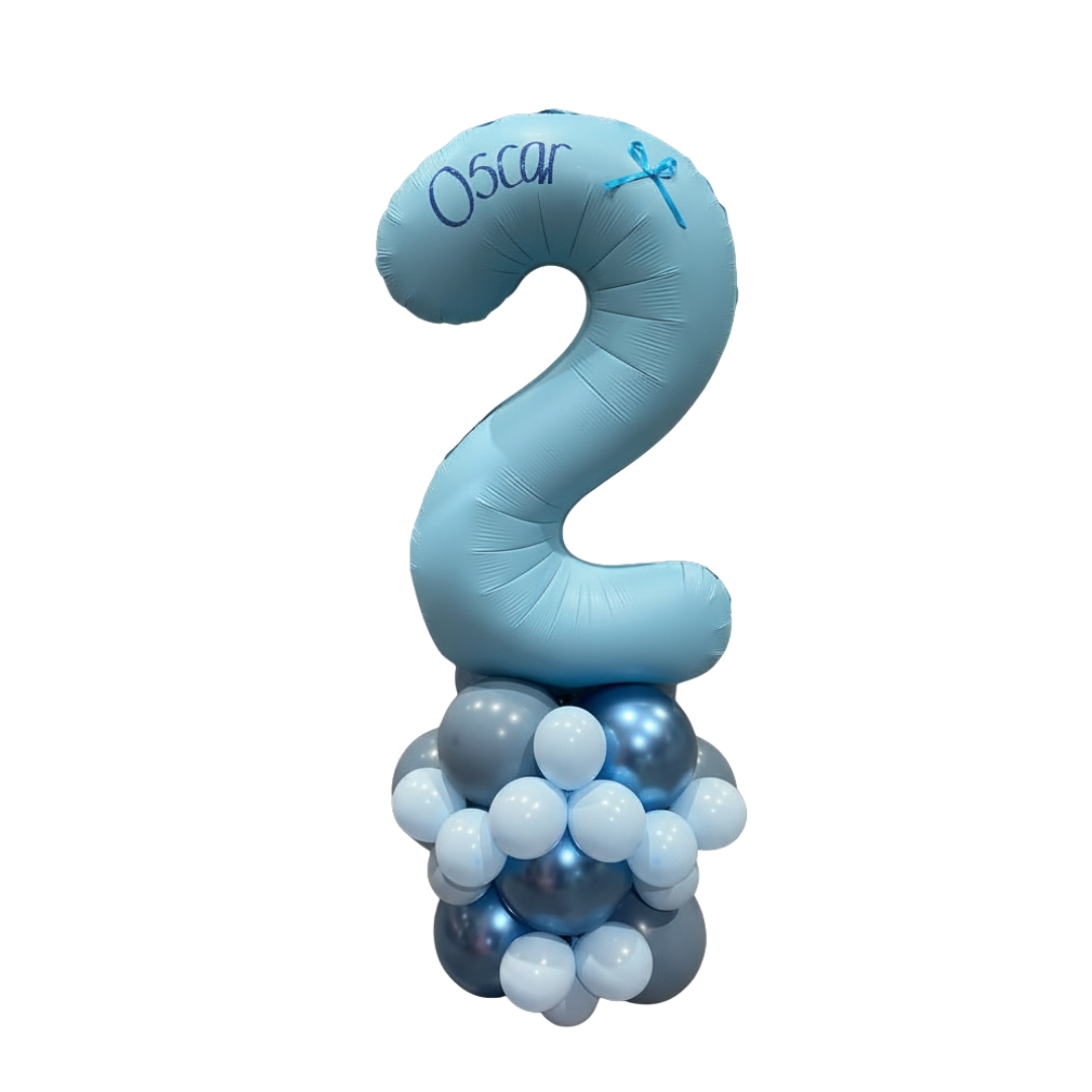 Half Tower Birthday Balloons