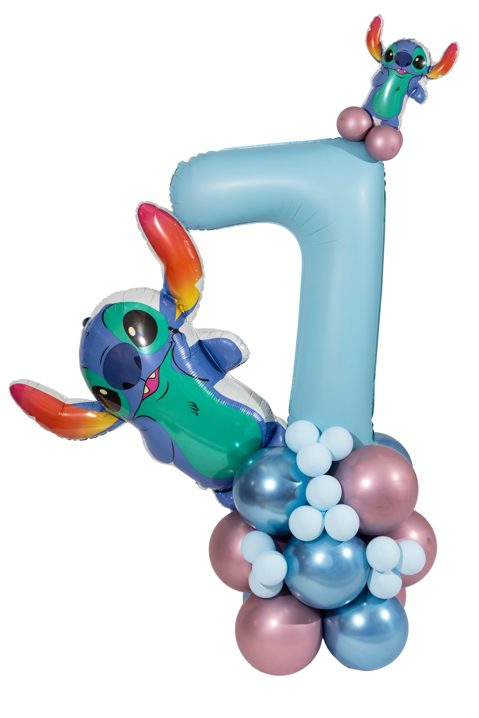 Custom Lilo & Stitch Birthday Half Tower