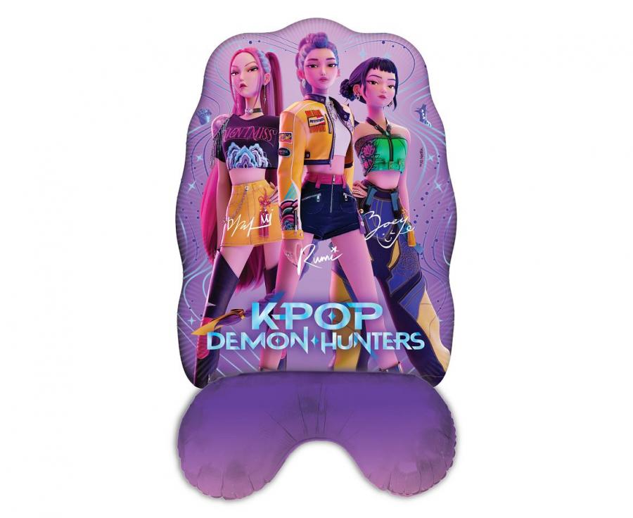 Foil balloon standing K-POP DEMON HUNTERS