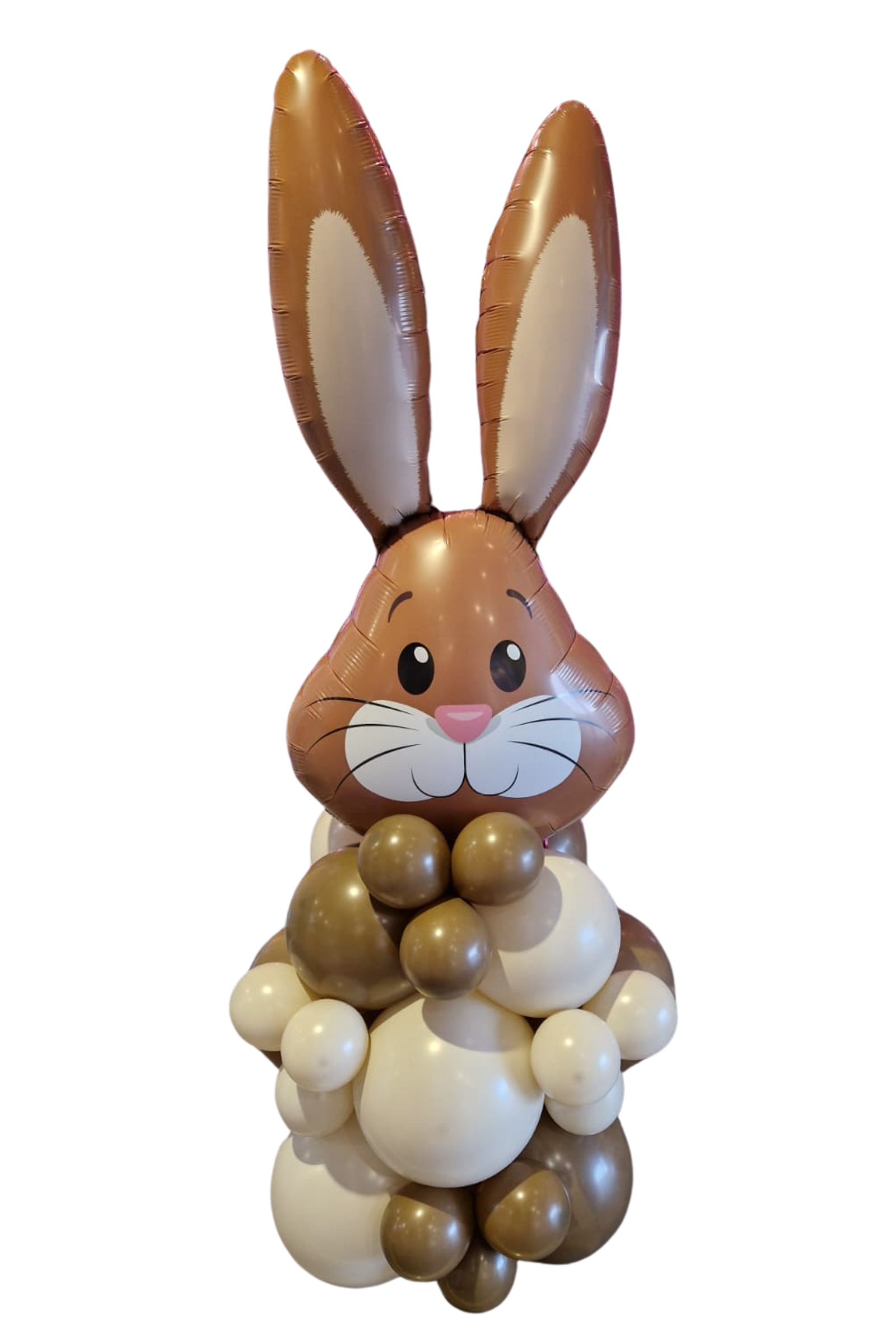 Cocoa Bunny Balloon Arrangement