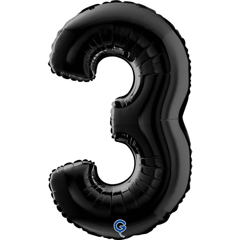 Black Number 3 Supershape Bundle