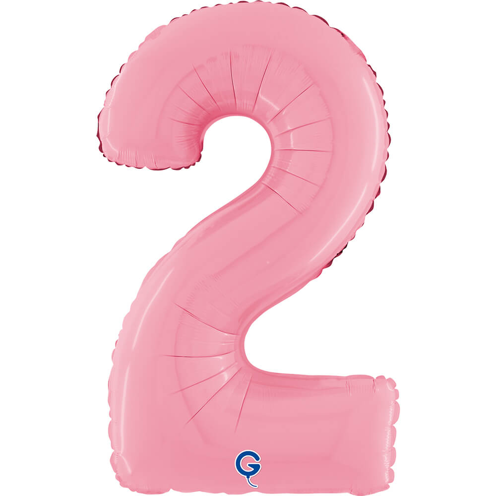 Pastel Pink Number 2 Supershape Bundle