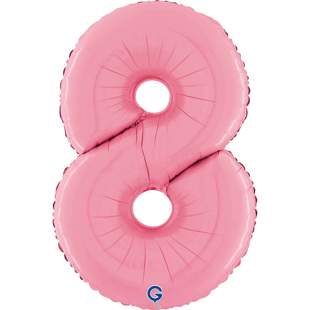 Pastel Pink Number 8 Supershape Bundle