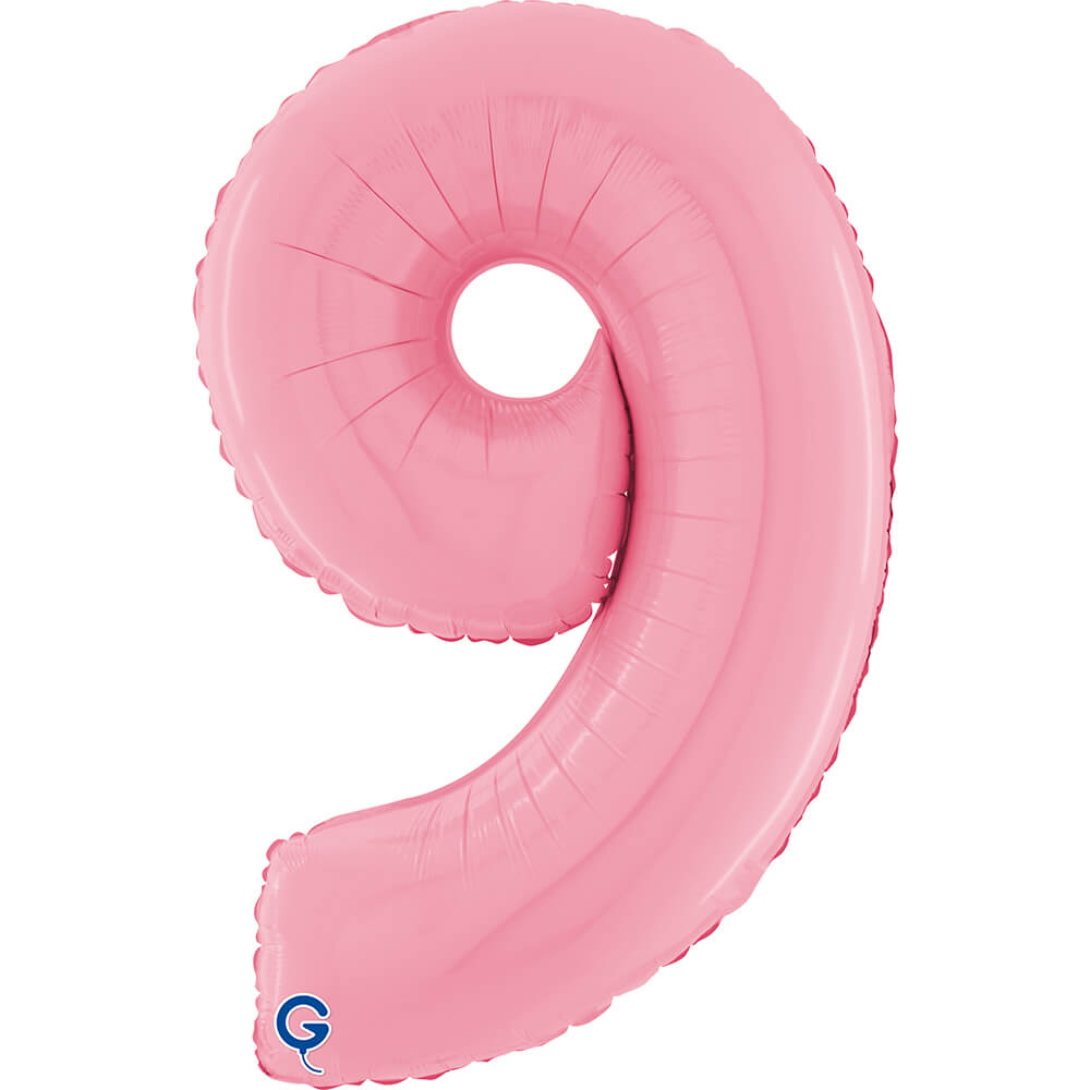 Pastel Pink Number 9 Supershape Bundle