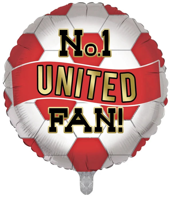 Manchester United No 1 Fan Foil Balloon