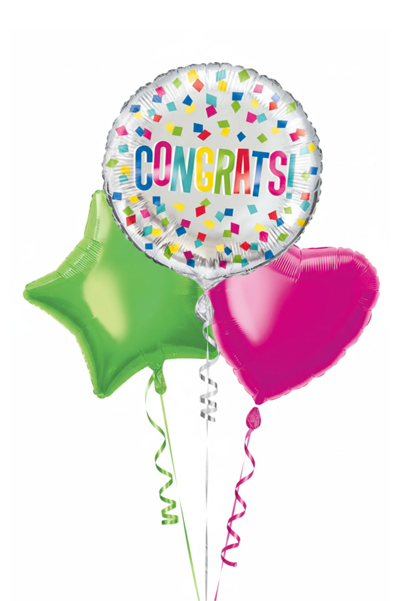 Congrats Foil Balloon Bouquet | PartyHQ Dublin