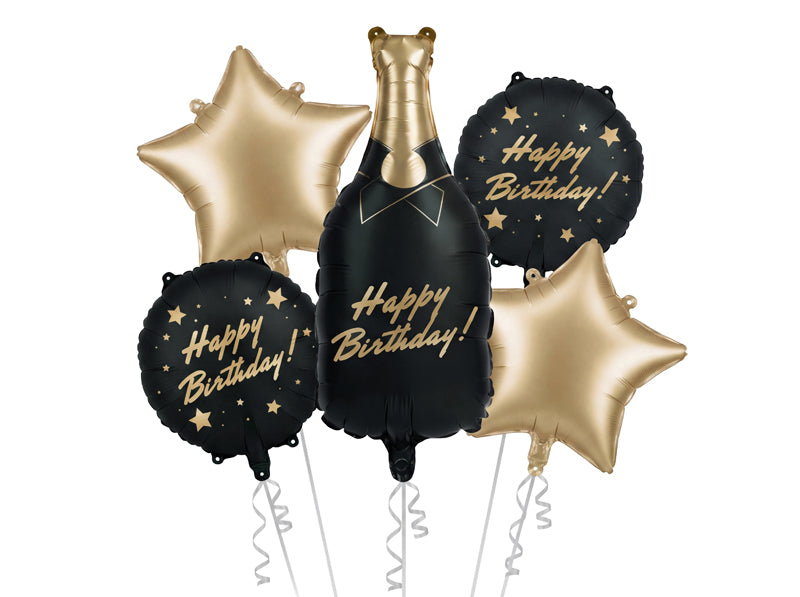 Birthday Bottle Balloon Bouquet