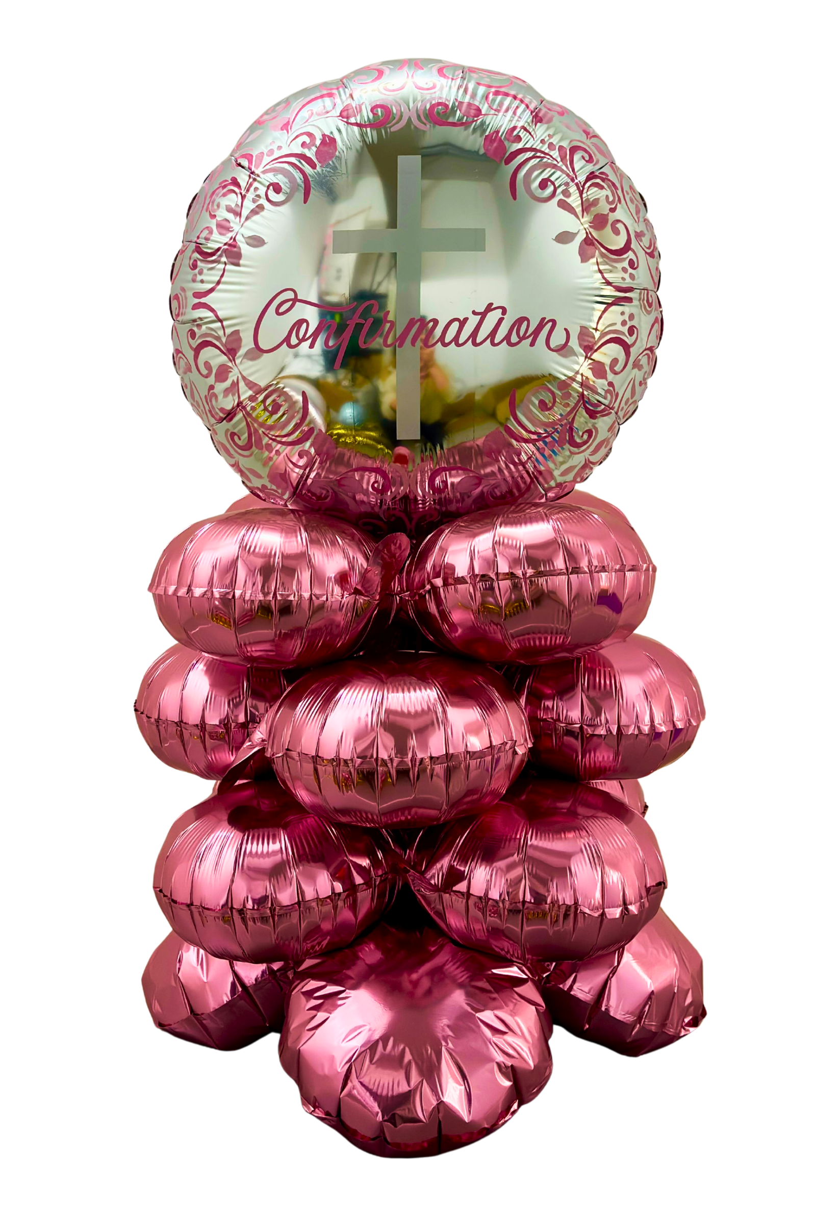 Pink Confirmation Arrangement Arrangement