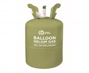 large helium tank for balloons with nozzle for easy at-home balloon inflation